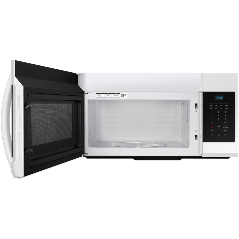 Samsung 30-inch, 1.7 cu.ft. Over-the-Range Microwave Oven with LED Display ME17R7021EW/AC IMAGE 2