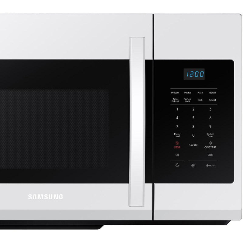 Samsung 30-inch, 1.7 cu.ft. Over-the-Range Microwave Oven with LED Display ME17R7021EW/AC IMAGE 8
