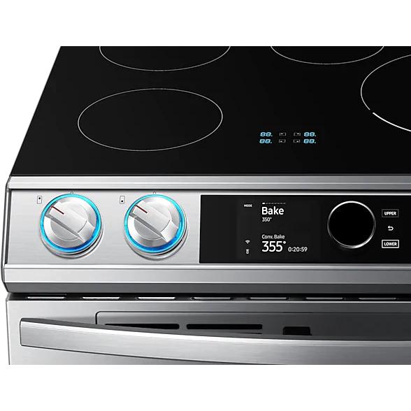 Samsung 30-inch Slide-in Electric Induction Range with WI-FI Connect NE63T8951SS/AC IMAGE 19