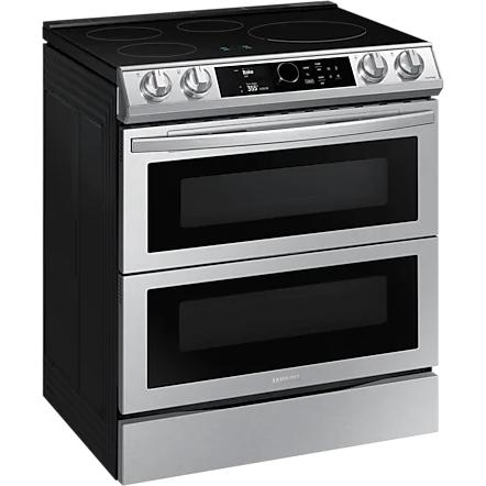 Samsung 30-inch Slide-in Electric Induction Range with WI-FI Connect NE63T8951SS/AC IMAGE 3