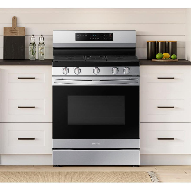 Samsung 30-inch Freestanding Gas Range with WI-FI Connect NX60A6511SS/AA IMAGE 11
