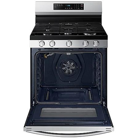 Samsung 30-inch Freestanding Gas Range with WI-FI Connect NX60A6511SS/AA IMAGE 4