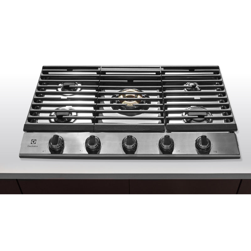 Electrolux 36-inch Built-In Gas Cooktop ECCG3668AS IMAGE 2