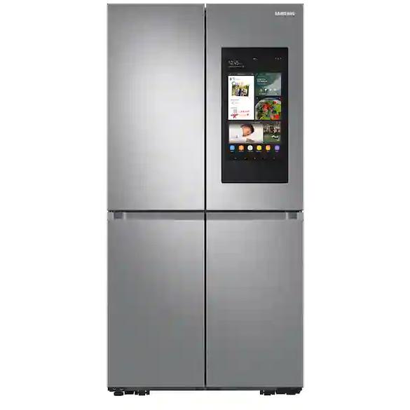 Samsung 36-inch, 28.6 cu.ft. Freestanding French 4-Door Refrigerator with Family Hub™ RF29A9771SR/AC IMAGE 1
