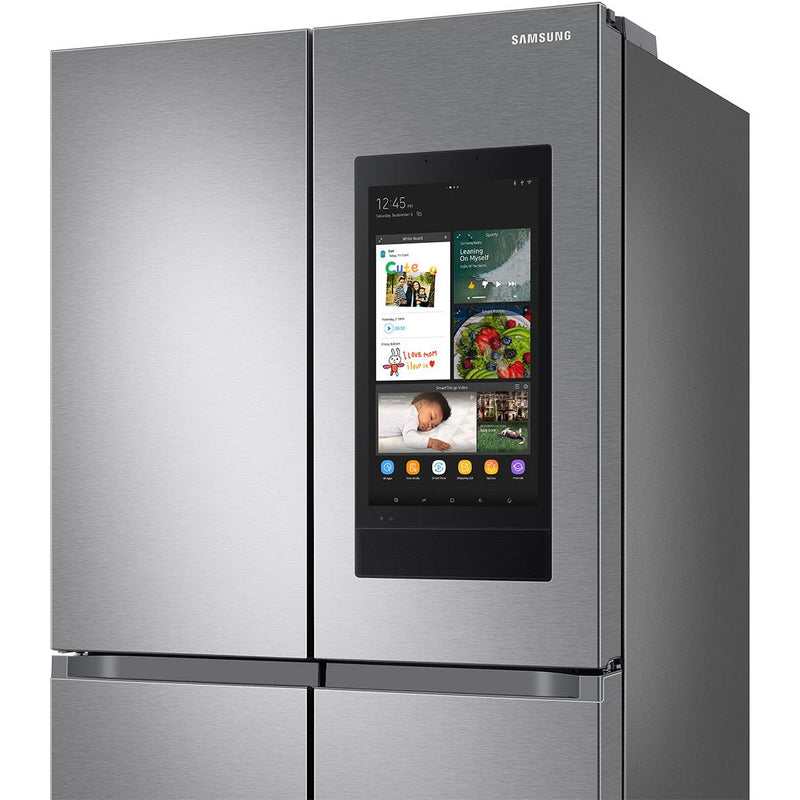Samsung 36-inch, 28.6 cu.ft. Freestanding French 4-Door Refrigerator with Family Hub™ RF29A9771SR/AC IMAGE 3