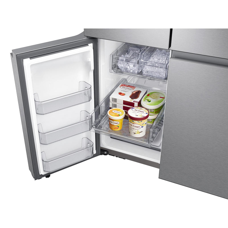 Samsung 36-inch, 28.6 cu.ft. Freestanding French 4-Door Refrigerator with Family Hub™ RF29A9771SR/AC IMAGE 8