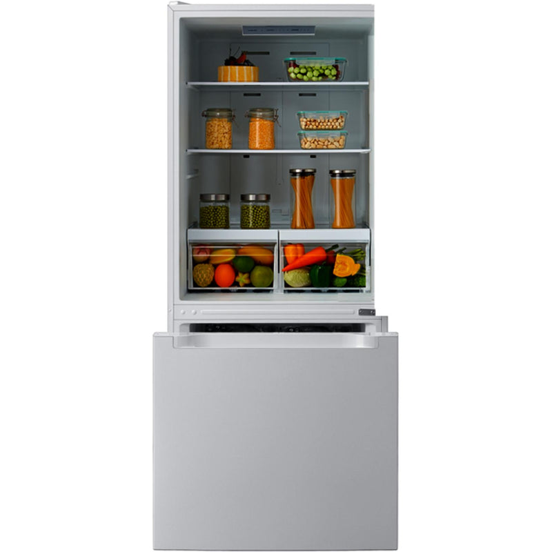 AVG 30-inch, 18.7 cu.ft. Freestanding Bottom Freezer Refrigerator with LED Lighting ARBM188WE IMAGE 2