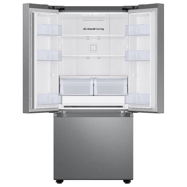 Samsung 30-inch, 22 cu.ft. French 3-Door Refrigerator with Wi-Fi RF22A4111SR/AA IMAGE 2