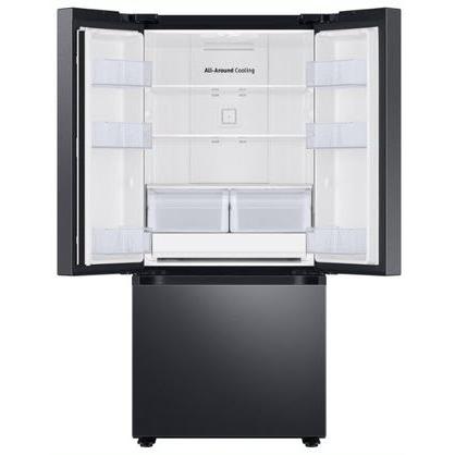 Samsung 30-inch, 22 cu.ft. French 3-Door Refrigerator with Wi-Fi RF22A4111SG/AA IMAGE 4