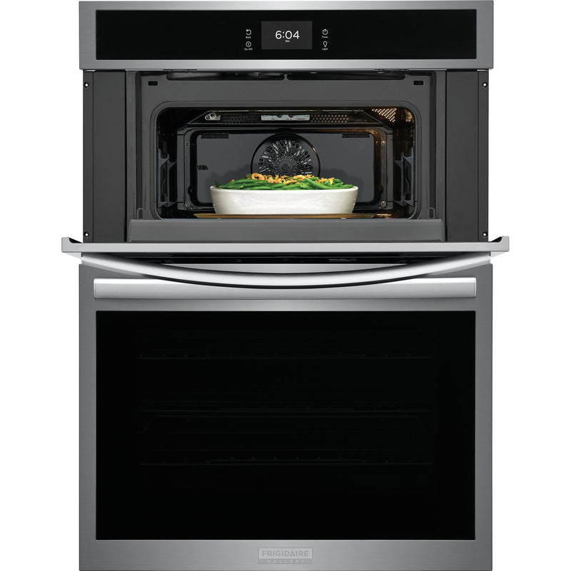 Frigidaire Gallery 30-inch Built-in Microwave Combination Oven with Convection Technology GCWM3067AF IMAGE 7