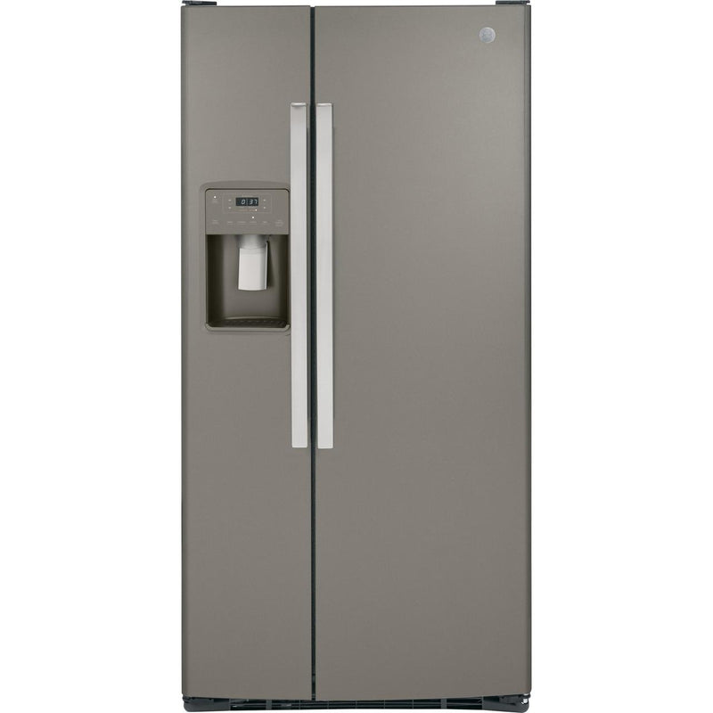 GE 33-inch, 23 cu. ft. Side-By-Side Refrigerator with Dispenser GSS23GMPES IMAGE 1