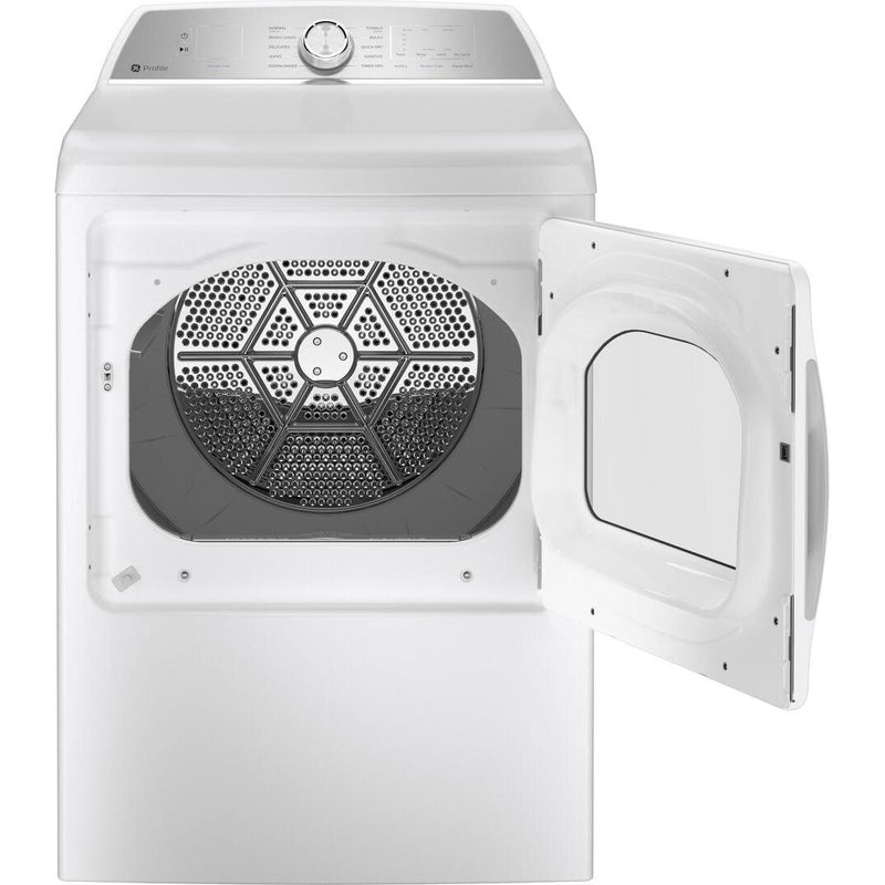 GE Profile 7.4 cu.ft. Gas Dryer with Wi-Fi PTD60GBSRWS IMAGE 4