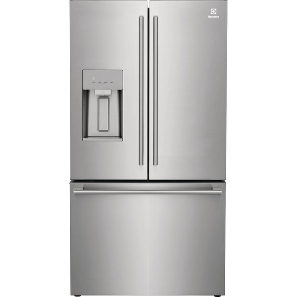 Electrolux 36-inch, 22.6 cu.ft. Counter-Depth French 3-Door Refrigerator with External Water and Ice Dispensing System ERFC2393AS IMAGE 1