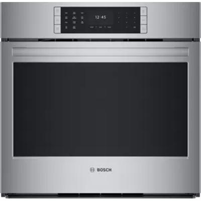 Bosch 30-inch Built-in Single Wall Oven with Air Fry HBLP454UC IMAGE 1