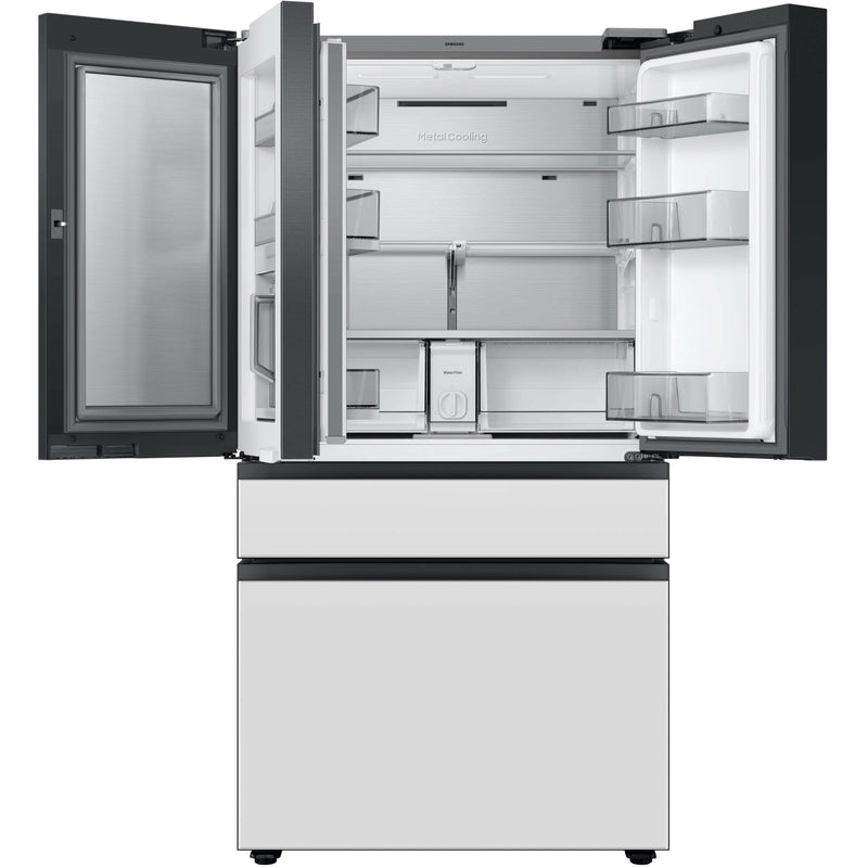 Samsung 36-inch, 23 cu.ft. Counter-Depth French 4-Door Refrigerator with Family Hub™ RF23BB8900AWAC IMAGE 4