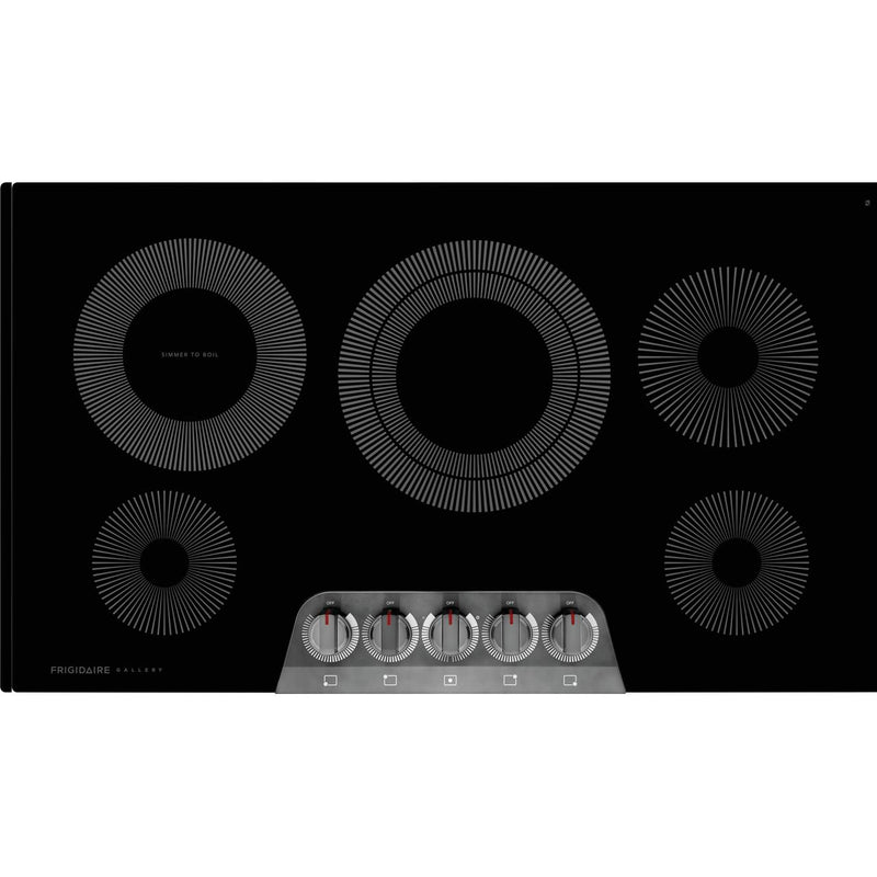Frigidaire Gallery 36-inch Built-in Electric Cooktop GCCE3670AD IMAGE 1