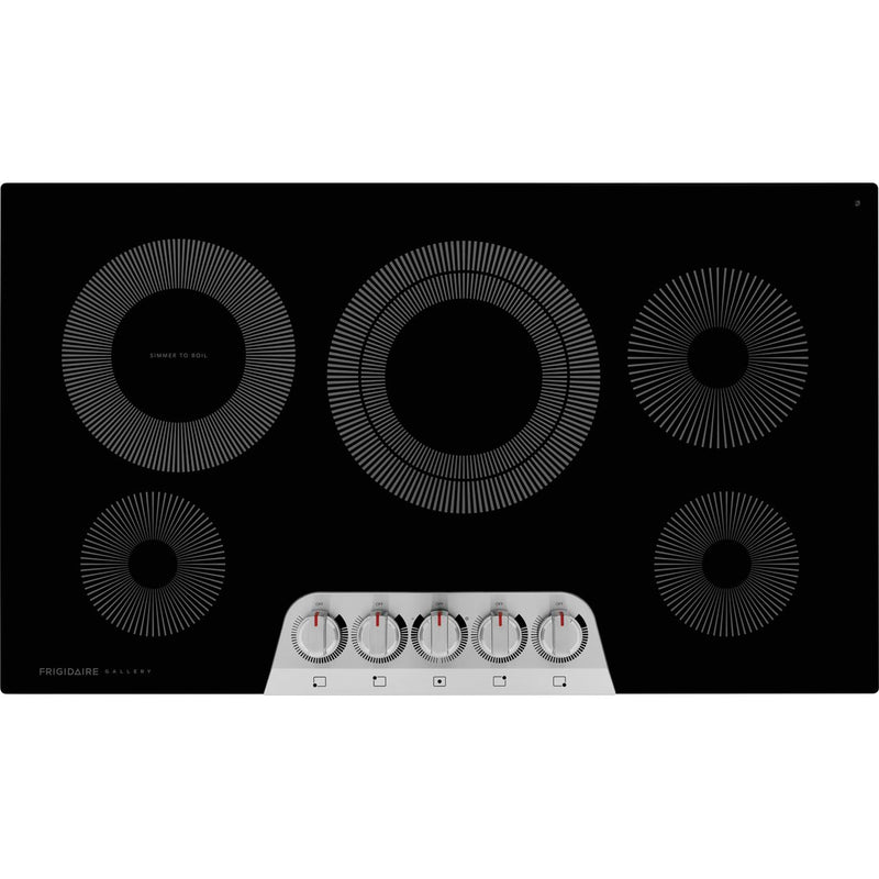Frigidaire Gallery 36-inch Built-in Electric Cooktop GCCE3670AS IMAGE 1