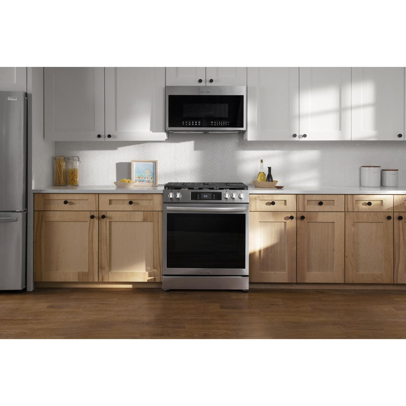 Frigidaire Gallery 30-inch Freestanding Gas Range with Convection Technology GCFG3060BF IMAGE 12