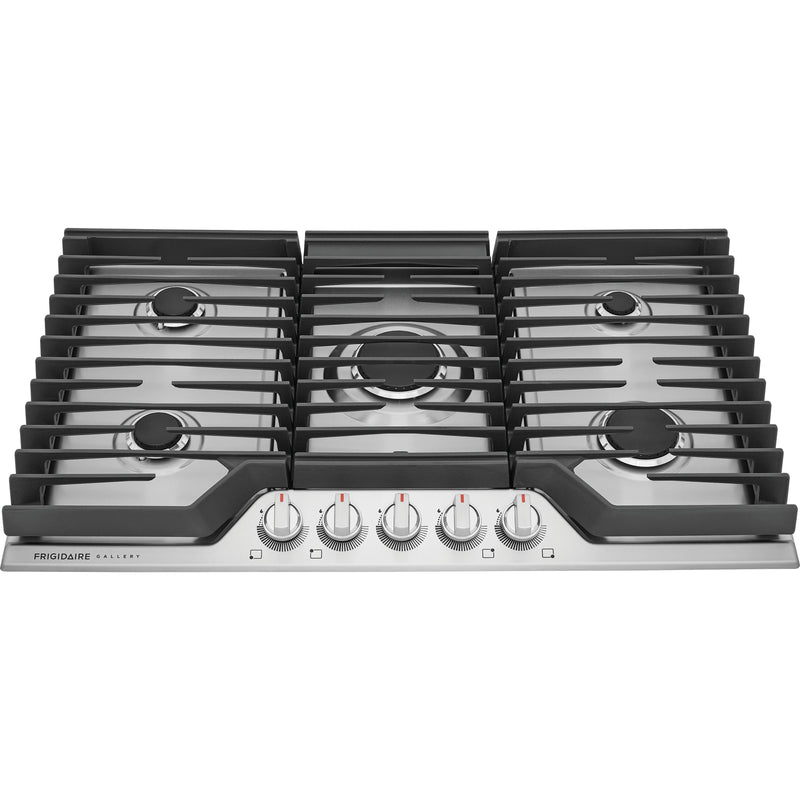 Frigidaire Gallery 36-inch Built-In Gas Cooktop GCCG3648AS IMAGE 9