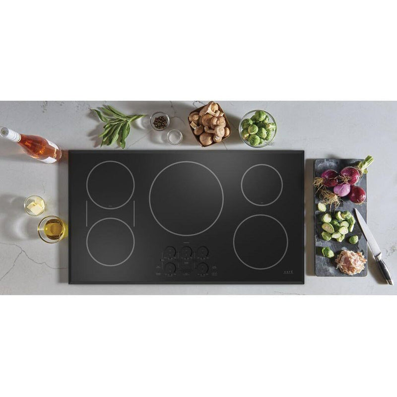 Café 36-inch Built-in Induction Cooktop with Chef Connect CHP90361TBB IMAGE 2