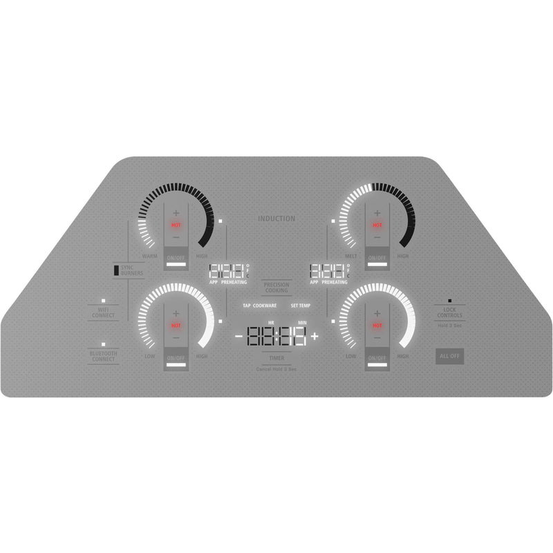 Monogram 30-inch Built-In Induction Cooktop with Wi-Fi Connect ZHU30RSTSS IMAGE 4