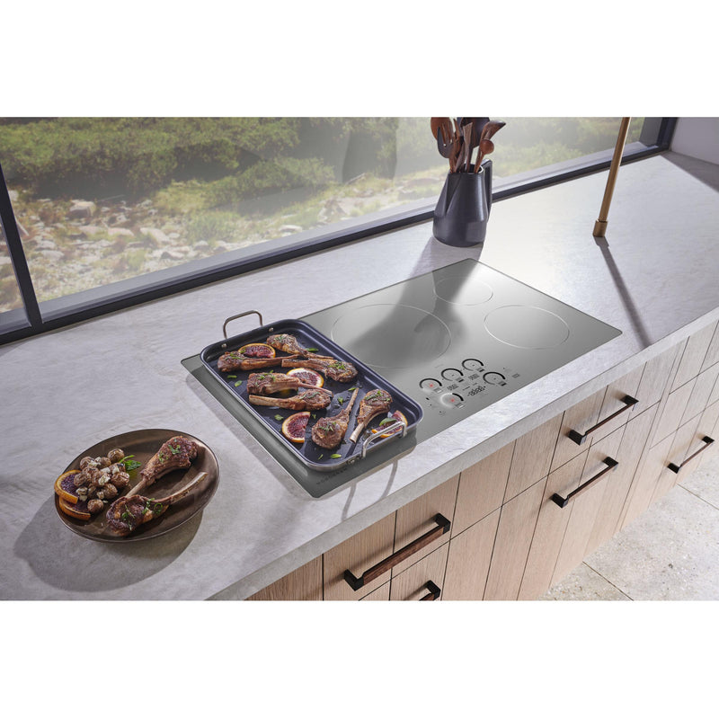 Monogram 36-inch Built-in Induction Cooktop with Wi-Fi Connect ZHU36RSTSS IMAGE 5