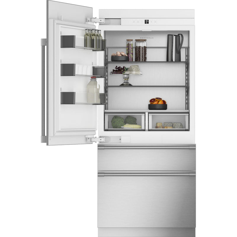 Monogram 36-inch, 20.2 cu. ft. Bottom Freezer Refrigerator with Wi-Fi Connect ZIC363NBVLH IMAGE 4