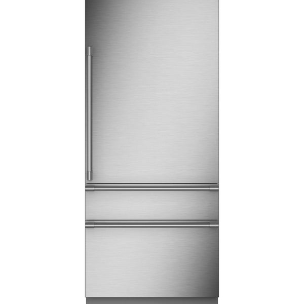 Monogram 36-inch, 20.2 cu. ft. Bottom Freezer Refrigerator with Wi-Fi Connect ZIC363NBVRH IMAGE 1