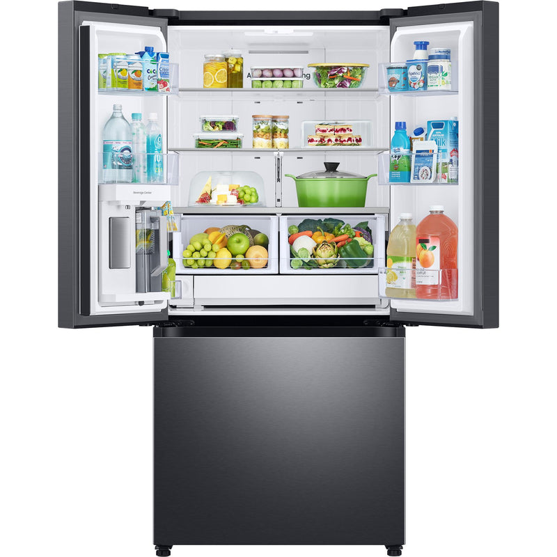 Samsung 32-inch, 24.5 cu. ft. French 3-Door Refrigerator with Beverage Center™ & AutoFill Water Pitcher RF25C5551SG/AA IMAGE 3