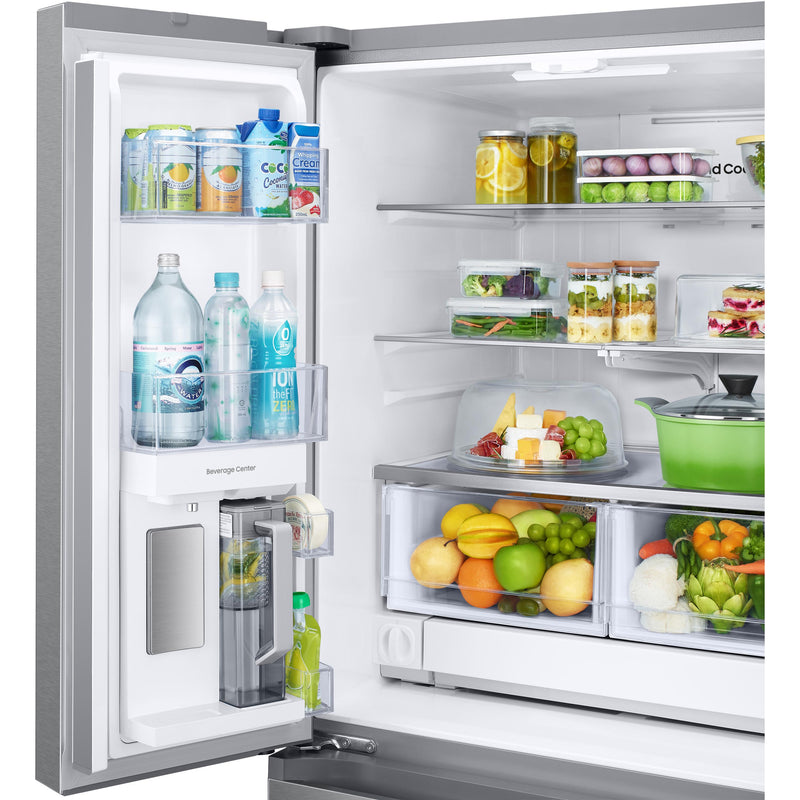 Samsung 33 inch 24.5 cu. ft. French 3 Door Refrigerator with Beverage