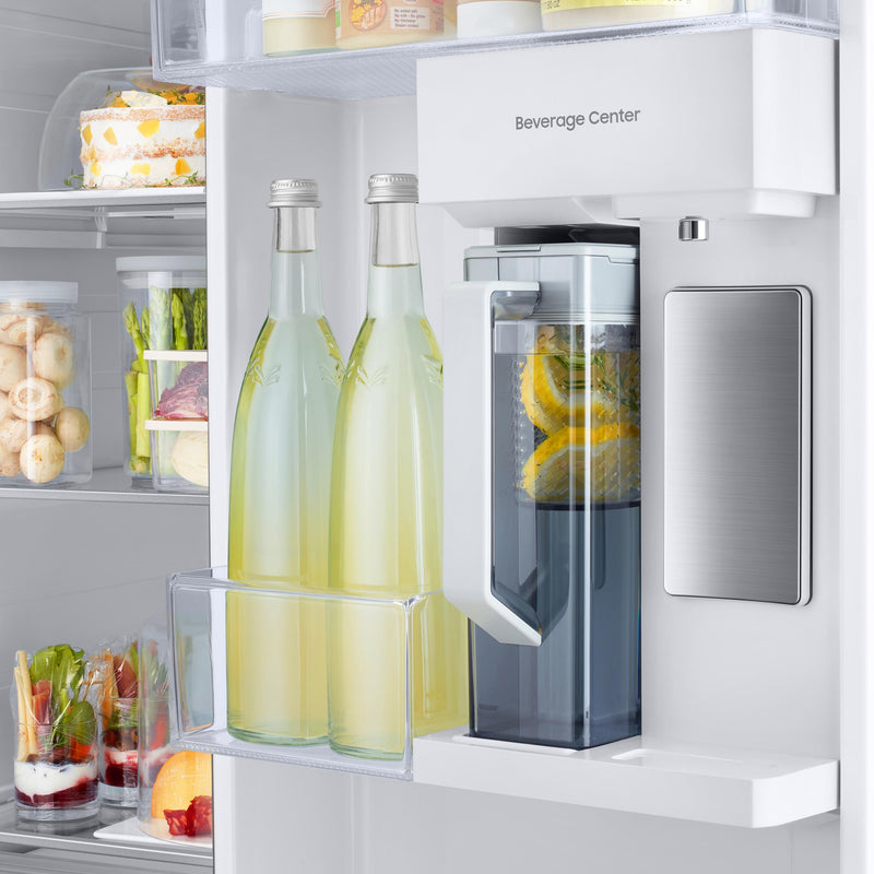 Samsung 36-inch, 22.6 cu. ft. Counter-Depth Side-by-Side Refrigerator with Beverage Center RS23CB760012AA IMAGE 8